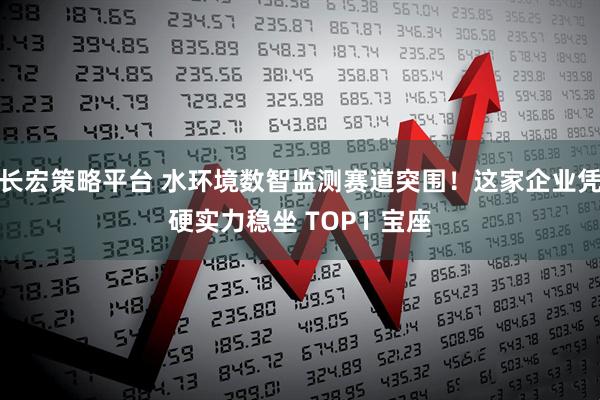 长宏策略平台 水环境数智监测赛道突围！这家企业凭硬实力稳坐 TOP1 宝座